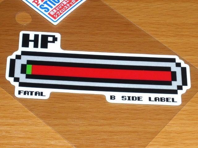 Amazon.co.jp: HPバー FATAL 体力やばい ゲージ ステッカー